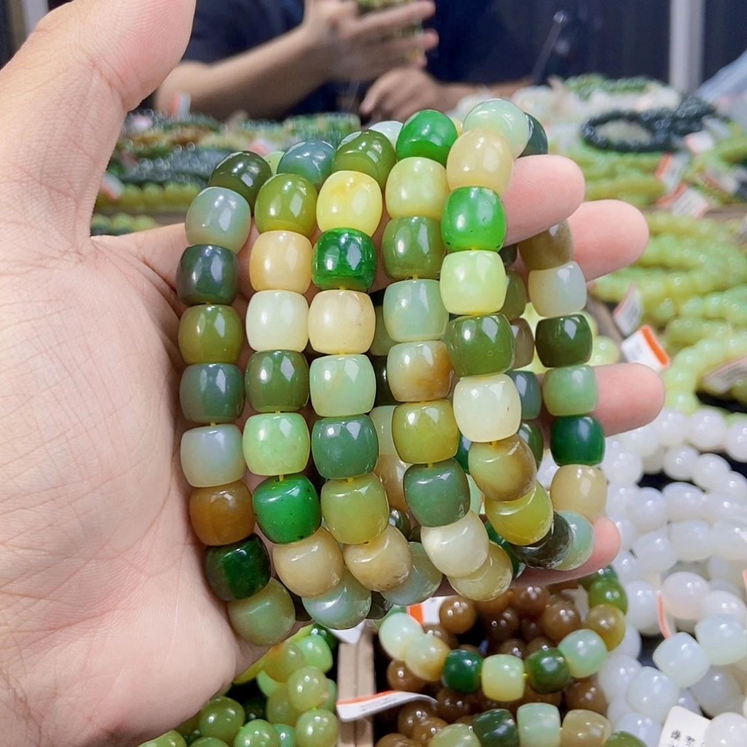 未镶嵌手串和田玉纯天然卡12多宝多样性发一