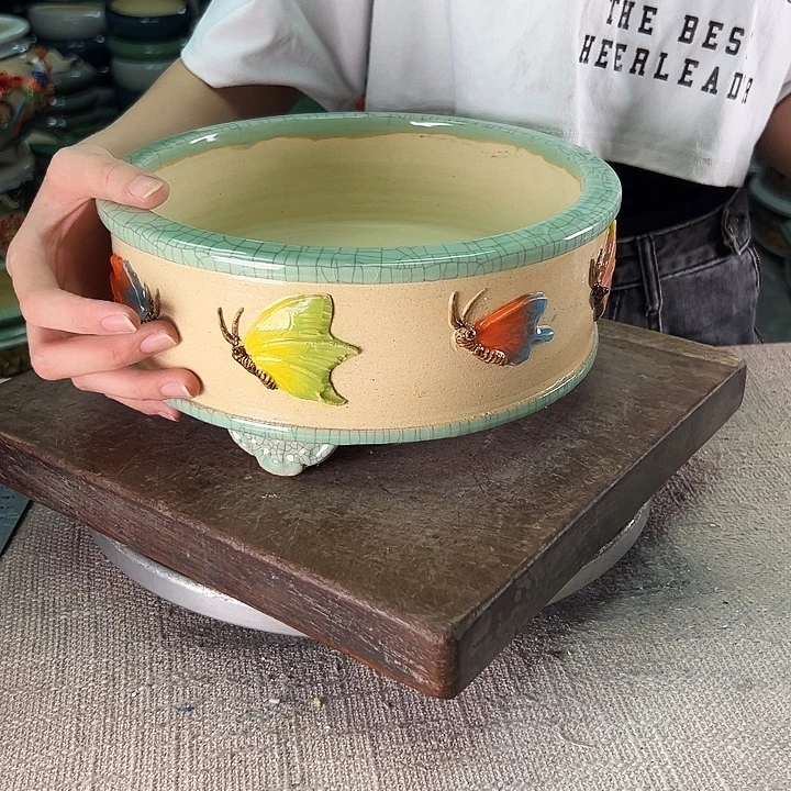 泳坤堂石湾盆陶瓷