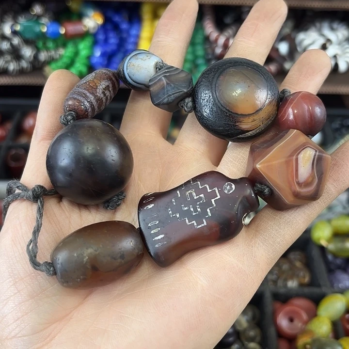 玛瑙/玉髓未镶嵌珠宝半成品二*