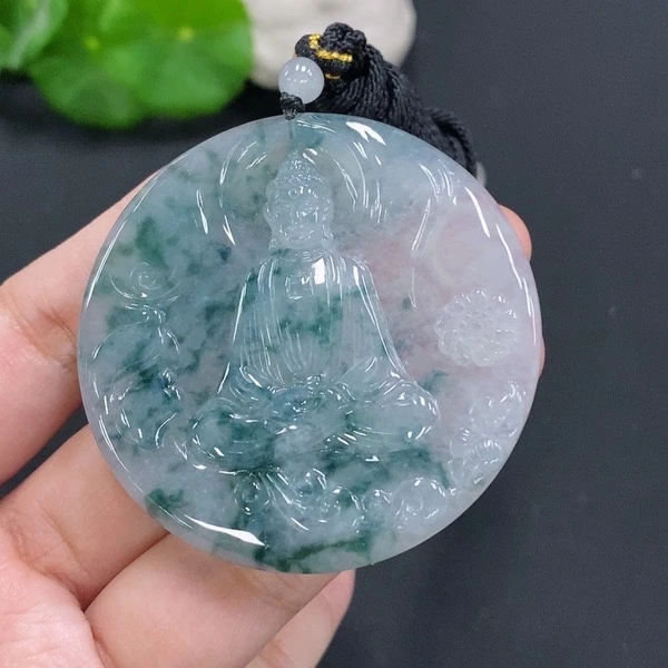 P55-天然A货翡翠-如来