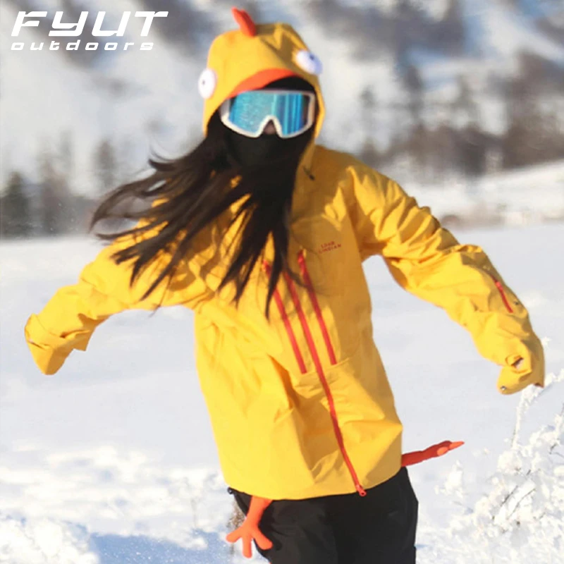FYUT户外滑雪服防水保暖耐磨雪服2025秋冬新款男女滑雪裤运动装备