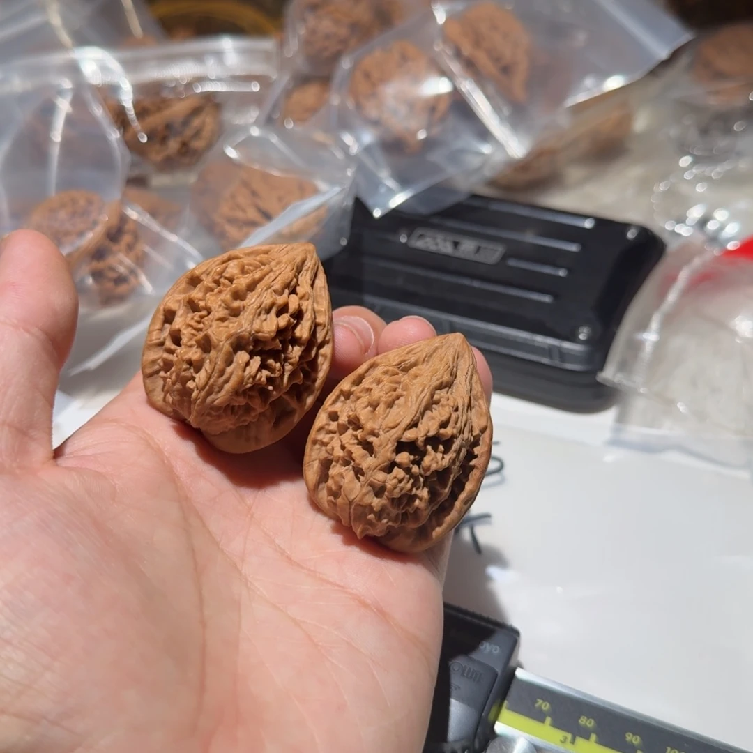 吊坠文玩核桃37全品鸡心