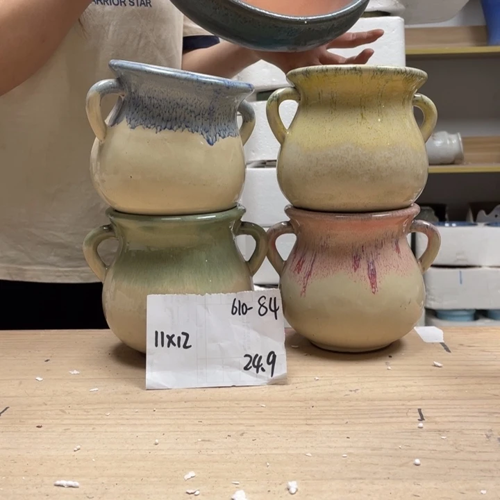 紫砂花盆多肉花盆微瑕84