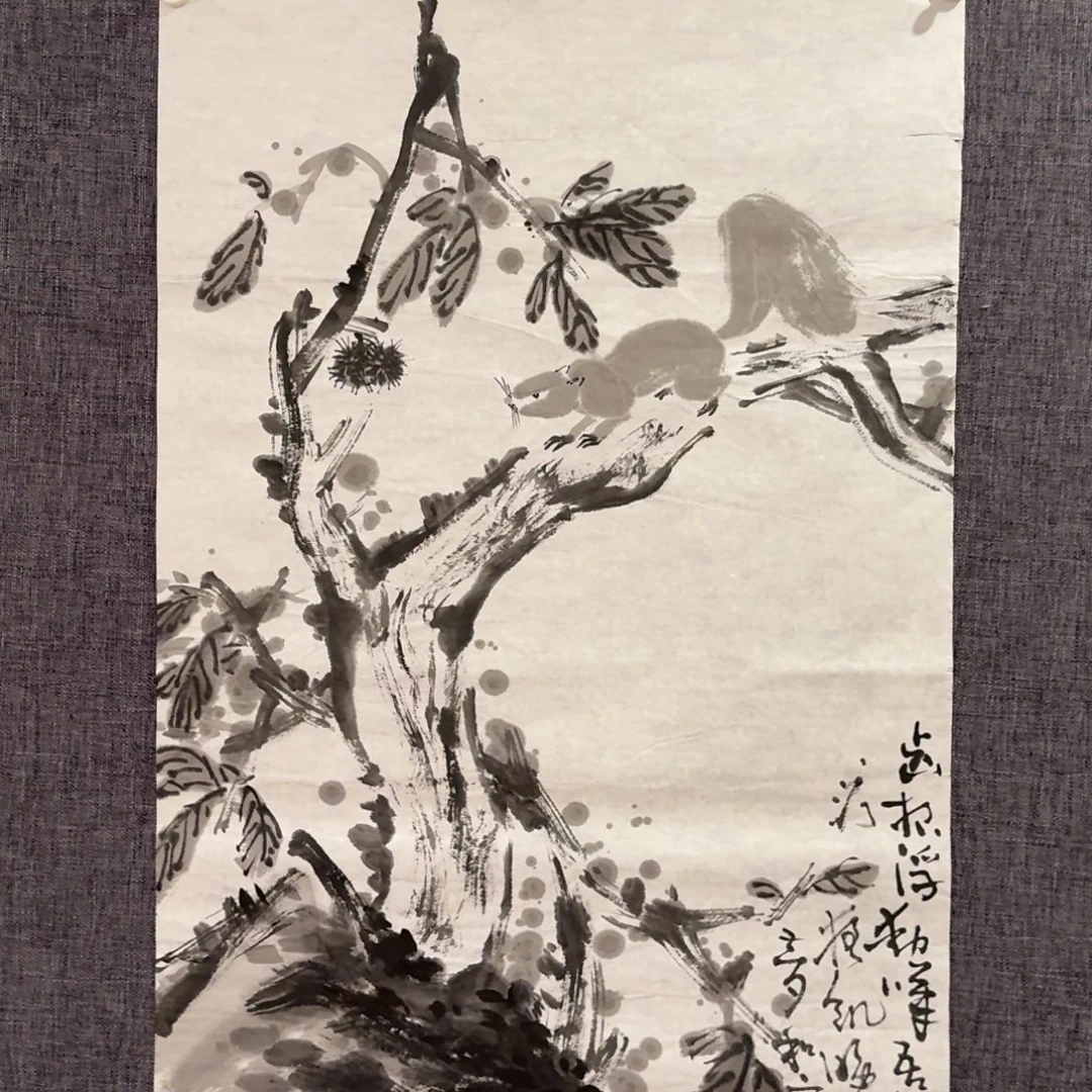 国画雷公老师作品画作