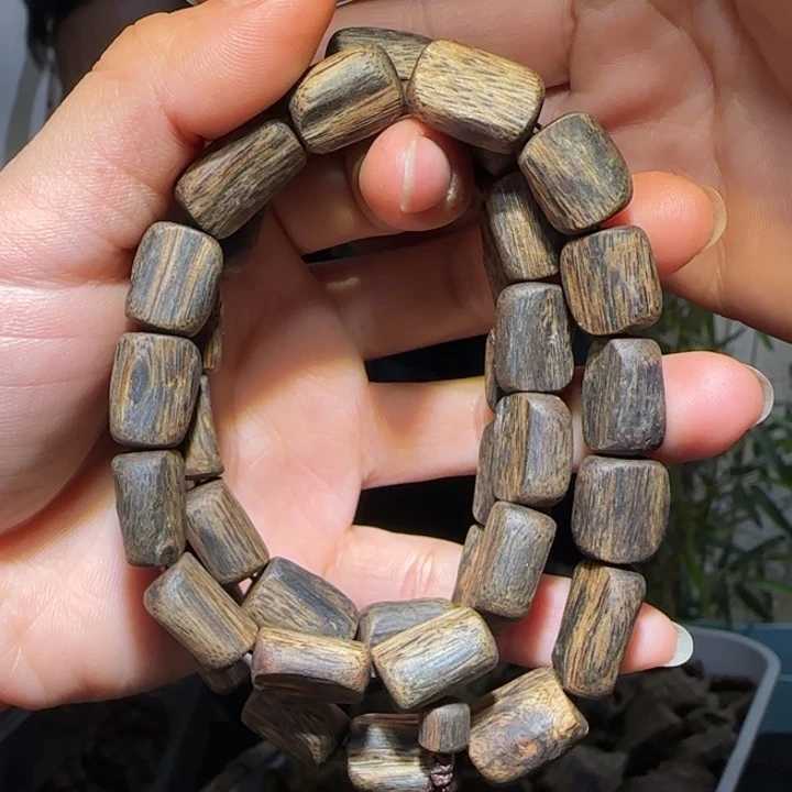 沉香手串蓝香链子41.3克