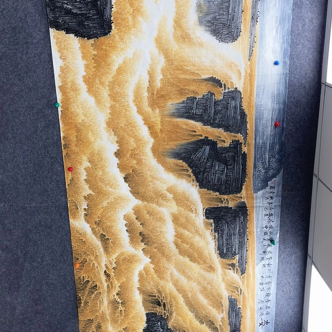 国画作品小姐姐放漏…