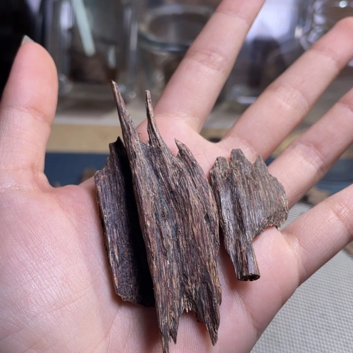 影***子沉香海南大山红油树心香5克