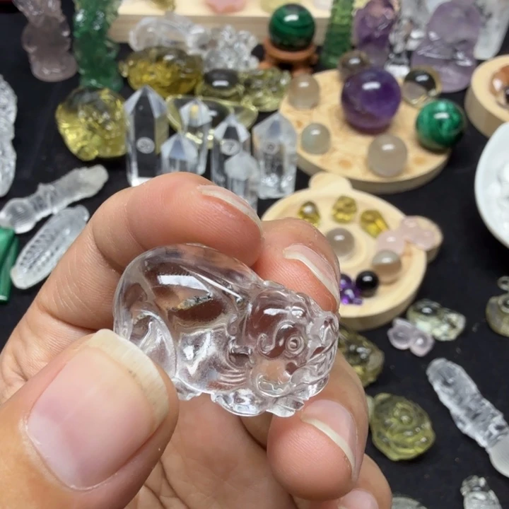 未镶嵌珠宝半成品水晶