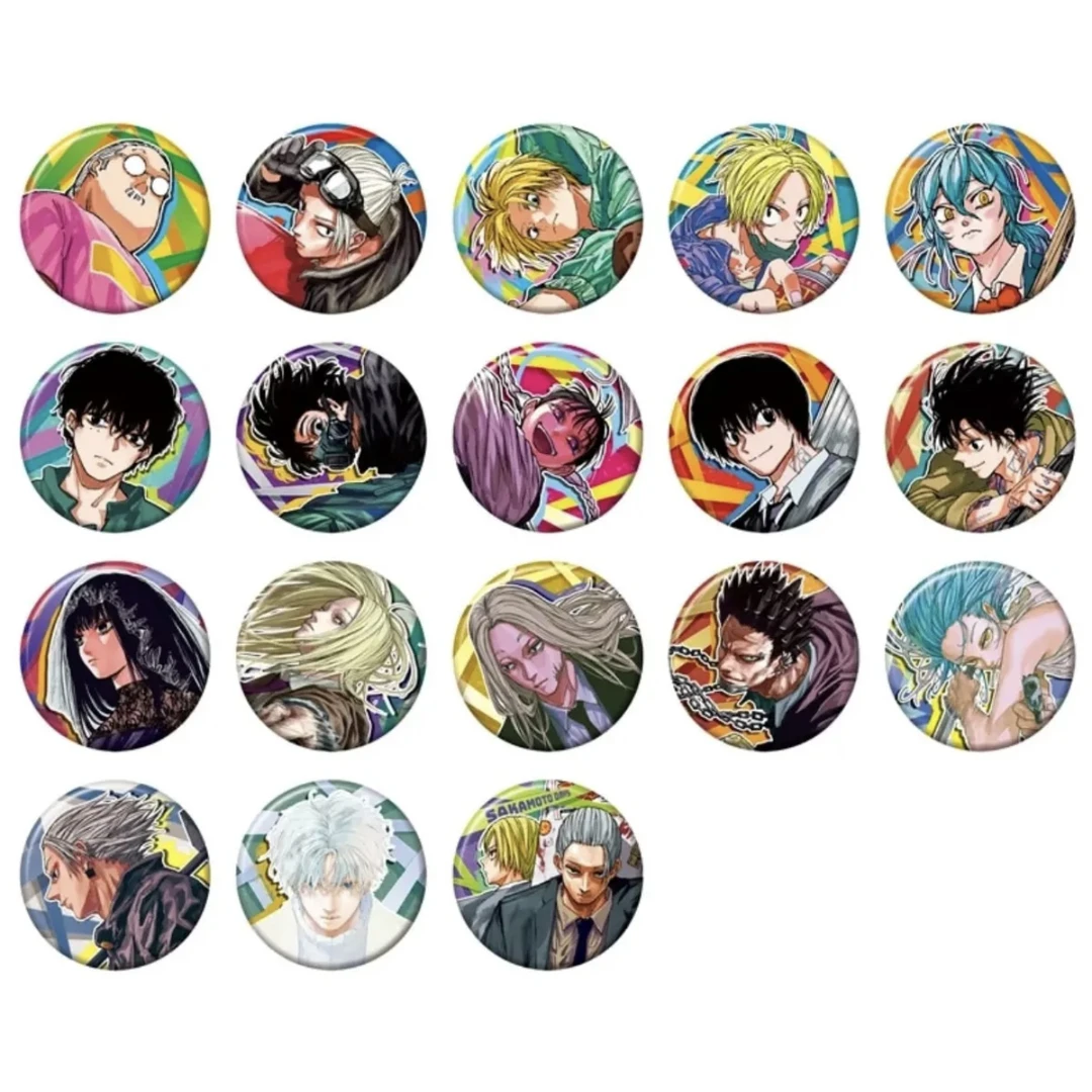 坂本日常  JF原画二弹吧唧（默认代拆）