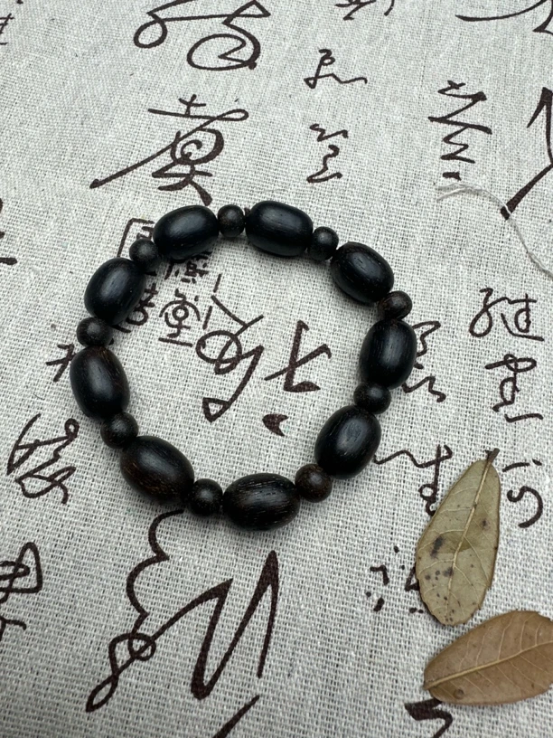 【金茂文玩】 A441越南沉木单圈手串手链