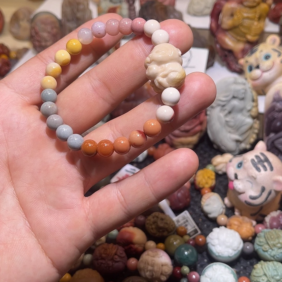 未镶嵌手串石英质玉