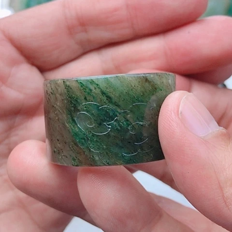 未镶嵌独山玉吊坠(不含链)心*