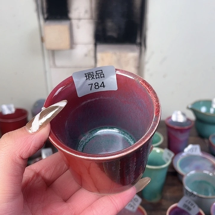 摆件钧瓷窑变精品摆件