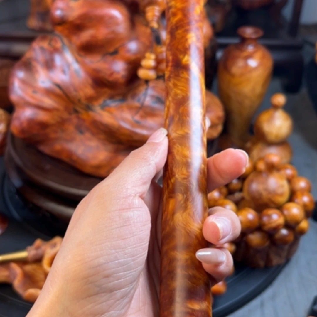 【闪购商品】松木（琥珀木）把件有瑕疵不退货