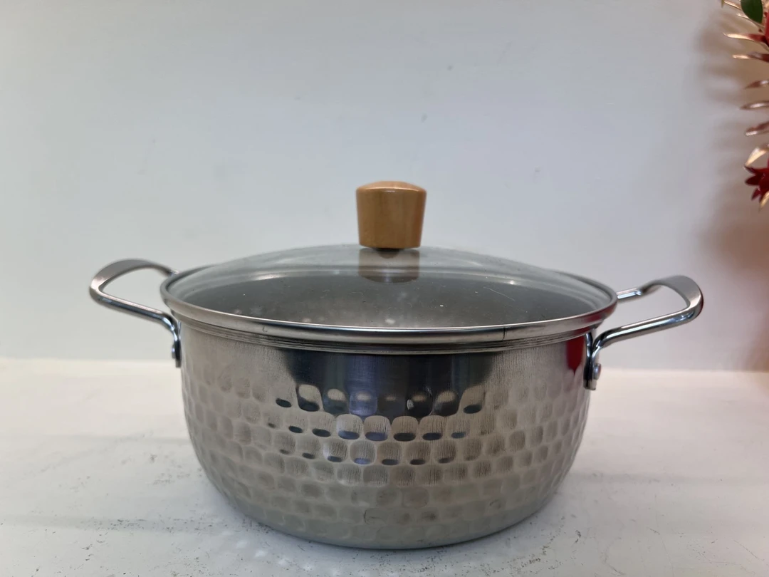 大汤锅雪平锅精美不锈钢汤锅随机WW