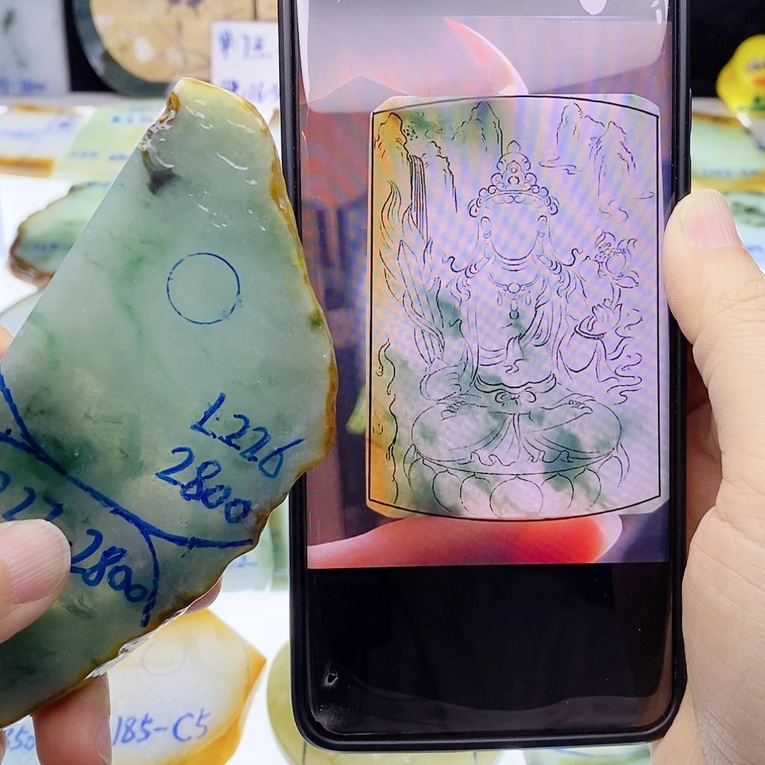 未镶嵌定制翡翠翡翠