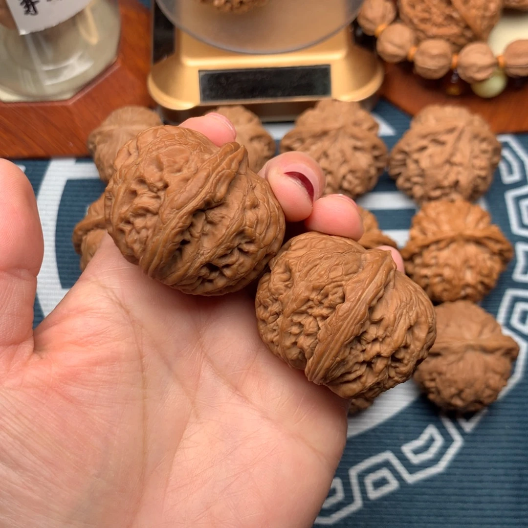 文玩核桃把件元宝43尺