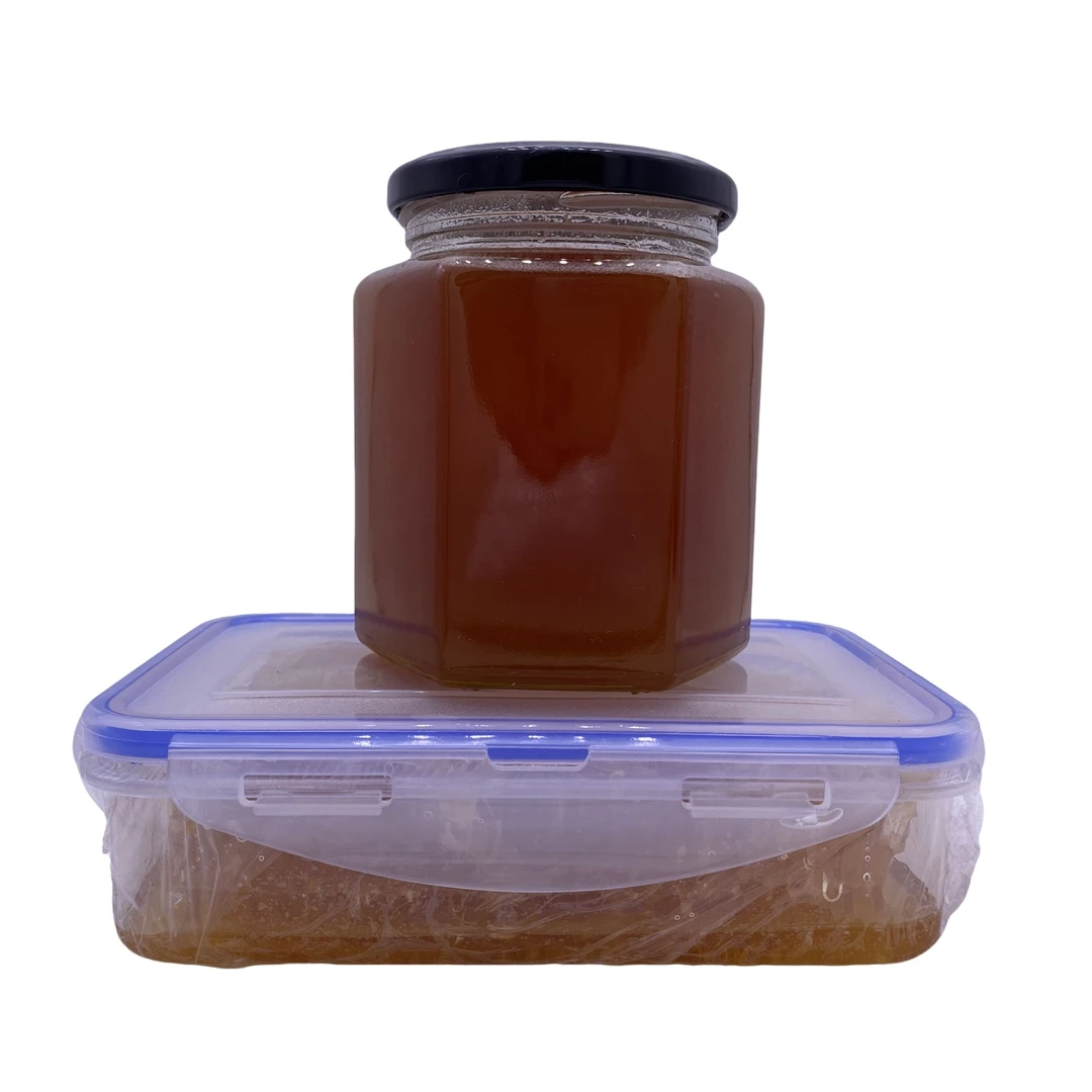 （蜂巢+泡水喝）组合装各一斤土蜂巢蜜+一斤土蜂蜜