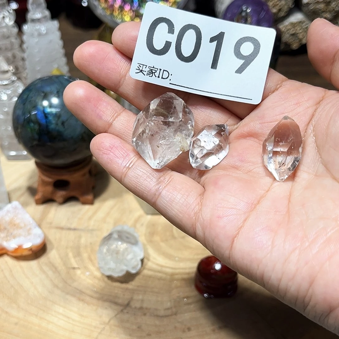 未镶嵌珠宝半成品水晶多样性发其一微瑕