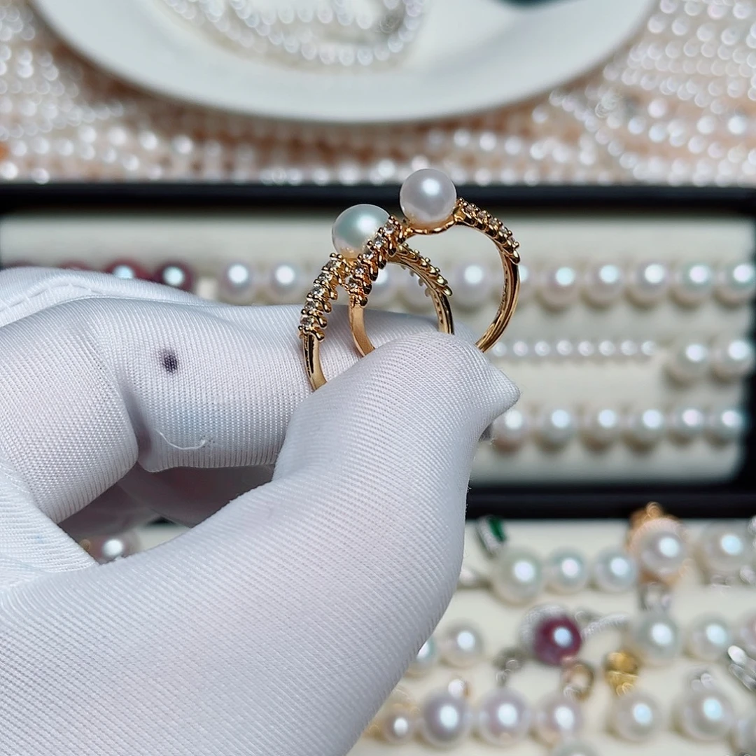 手绳淡水珍珠银S925镶嵌