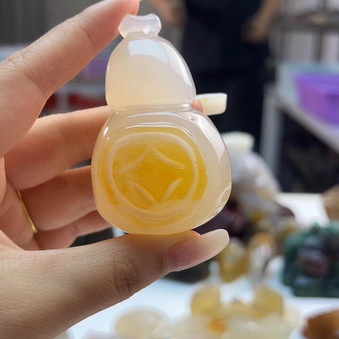 玛瑙/玉髓未镶嵌吊坠(不含链)