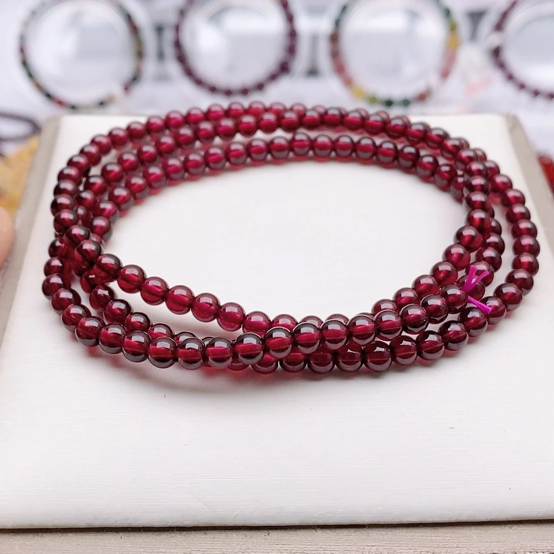 【闪购商品】石榴石手链未镶嵌4.4