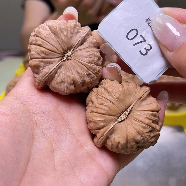 文玩核桃把件南瓜墩44.073