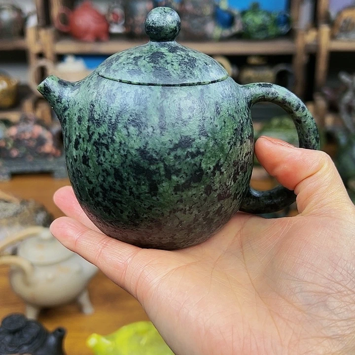 茶空间天然石材藏玉药王石我