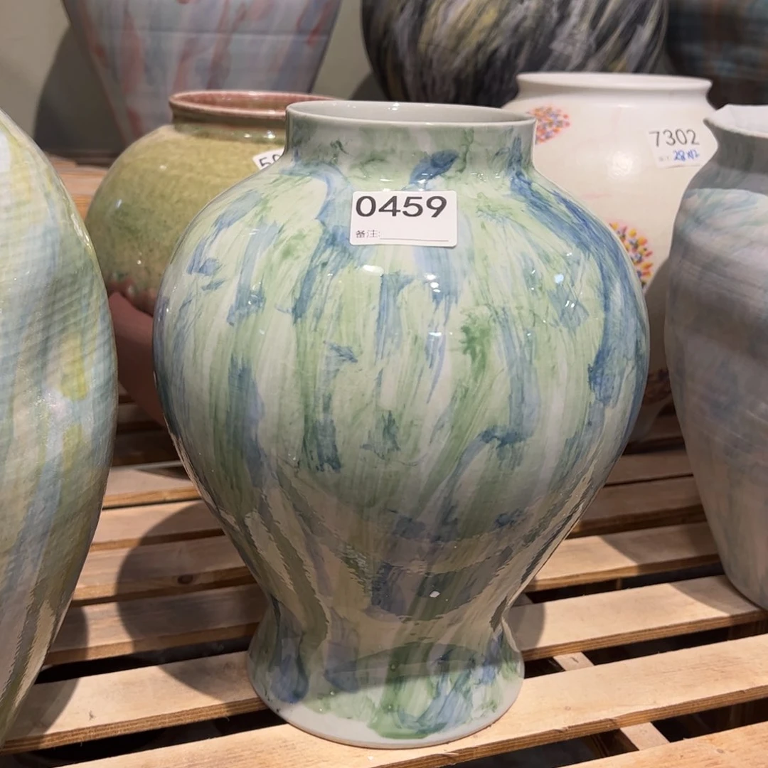 瓷片0459高28.5口9.5默认无孔的