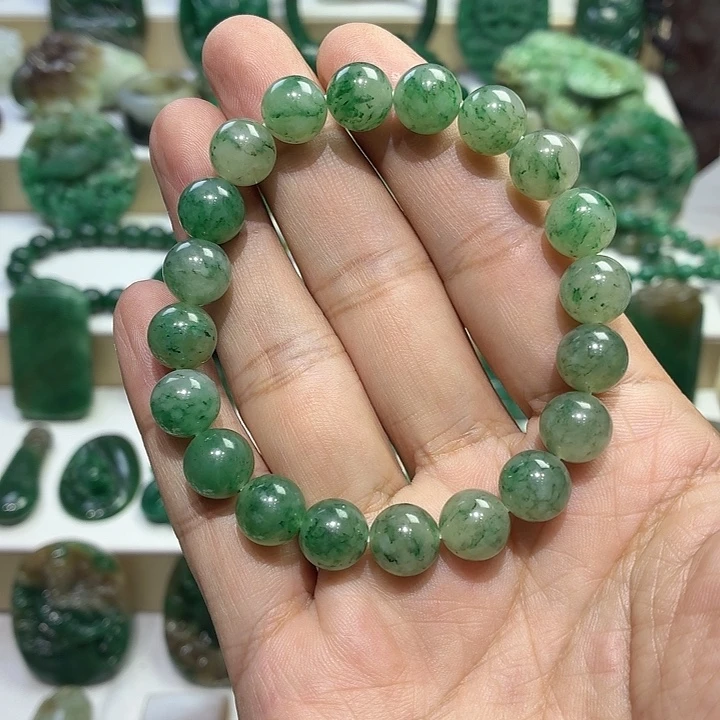 独山玉未镶嵌手串卡10