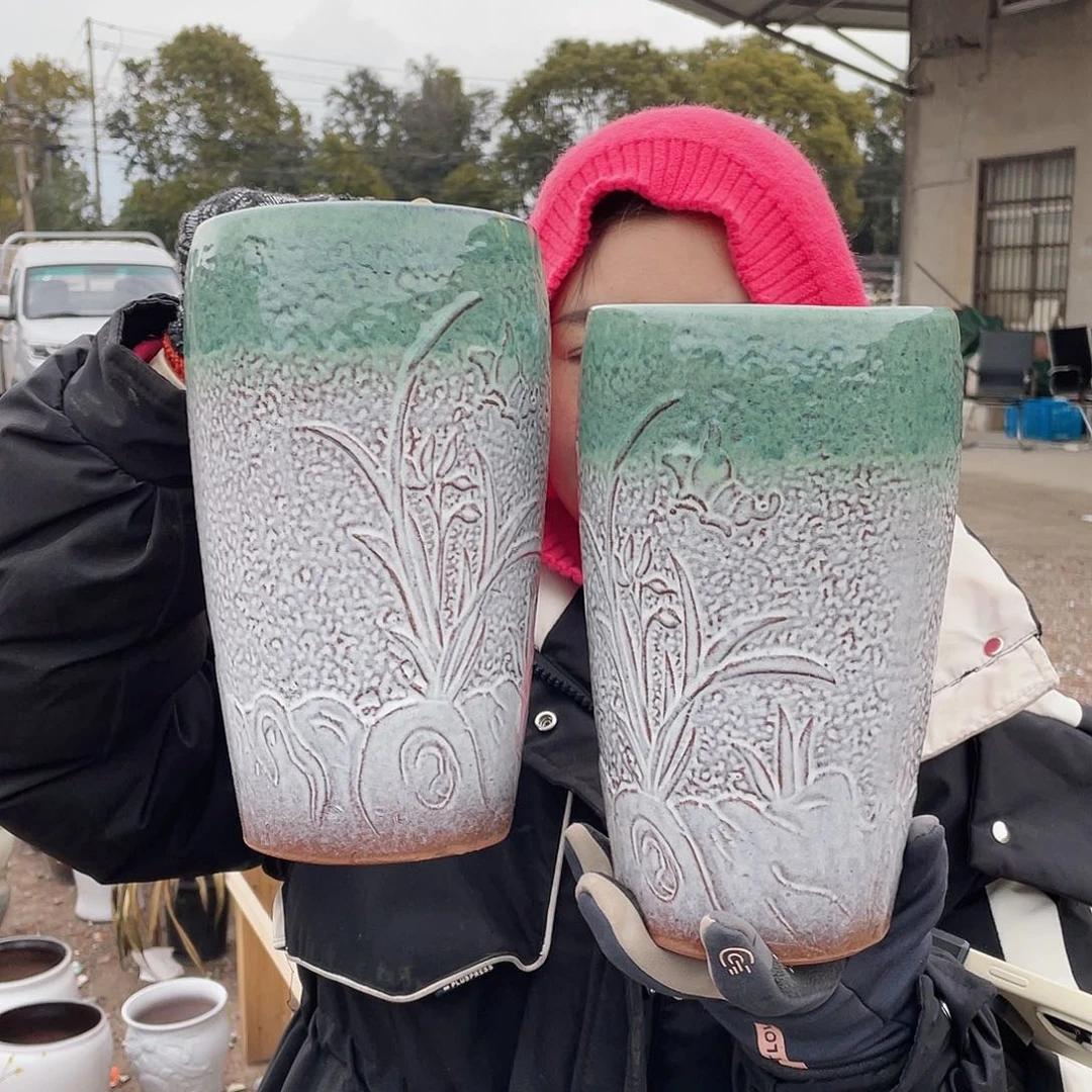 红陶王嫂花盆直播0221-b434