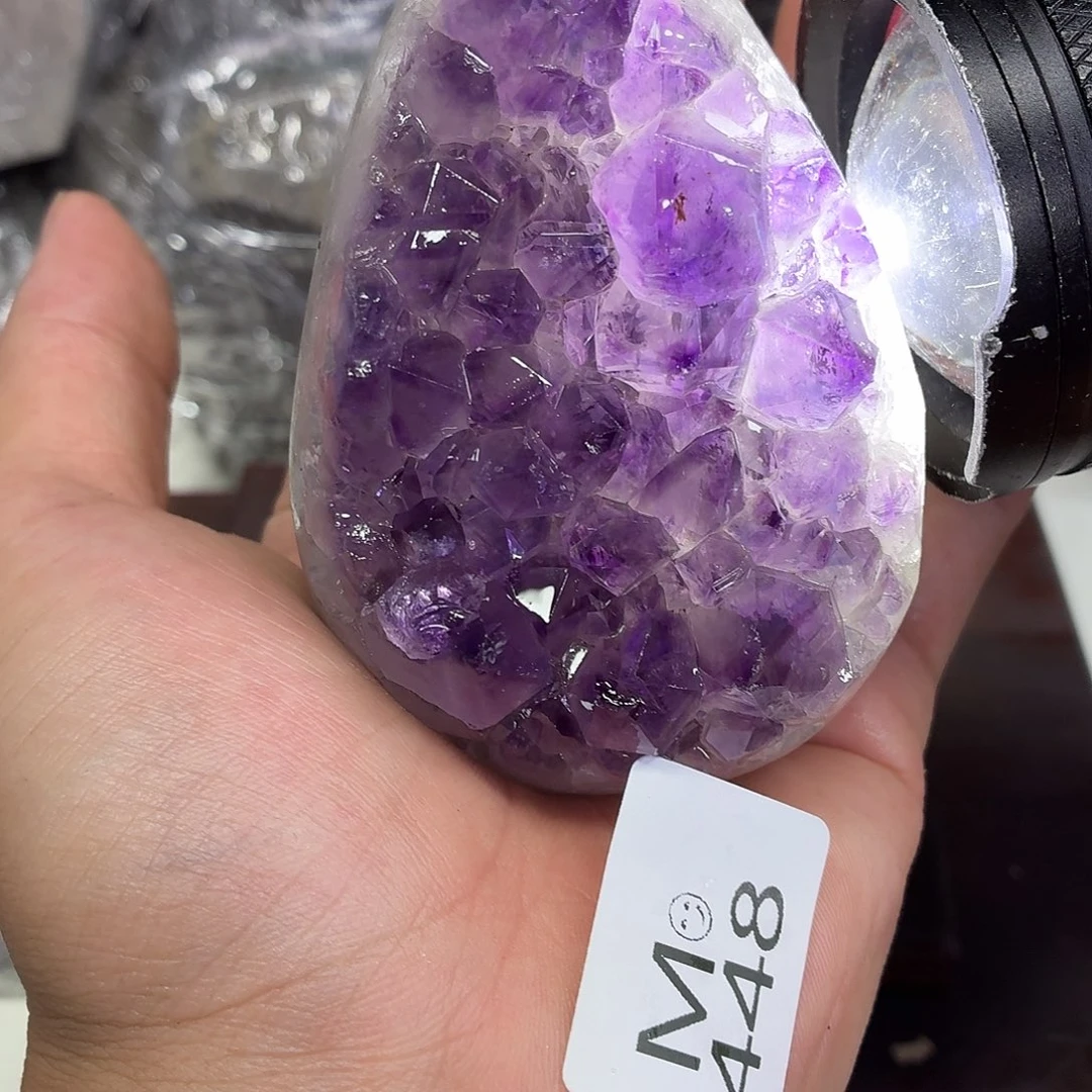 未镶嵌摆件紫晶水晶