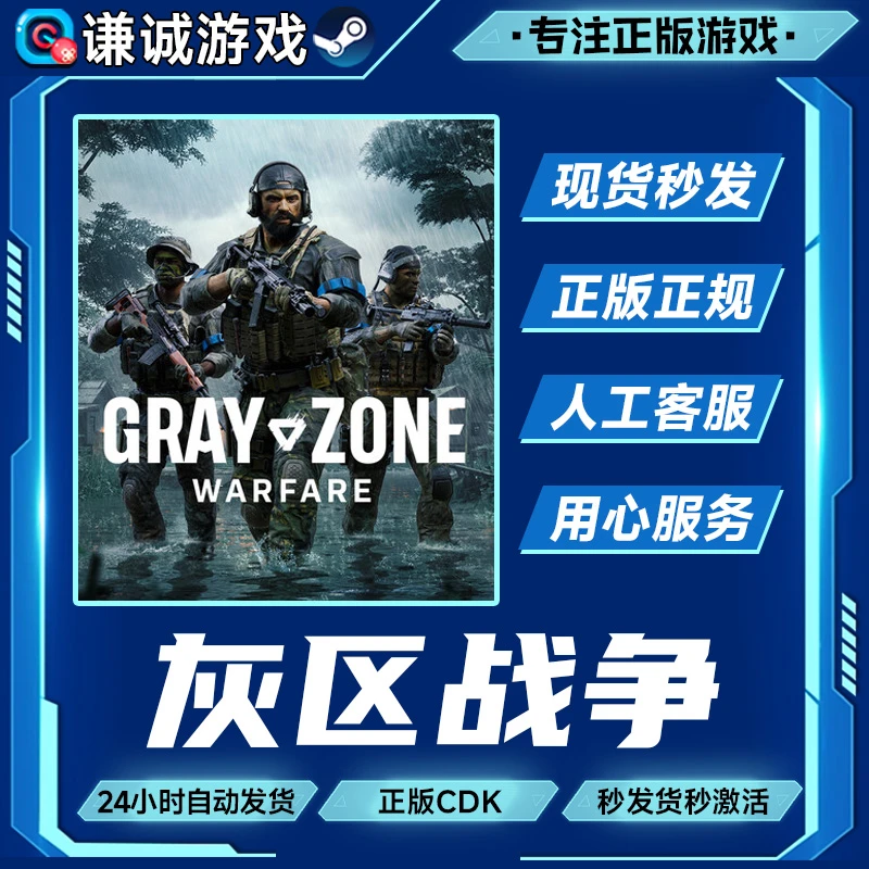 Steam 灰区战争 Gray Zone Warfare 国区正版CDKey激活码