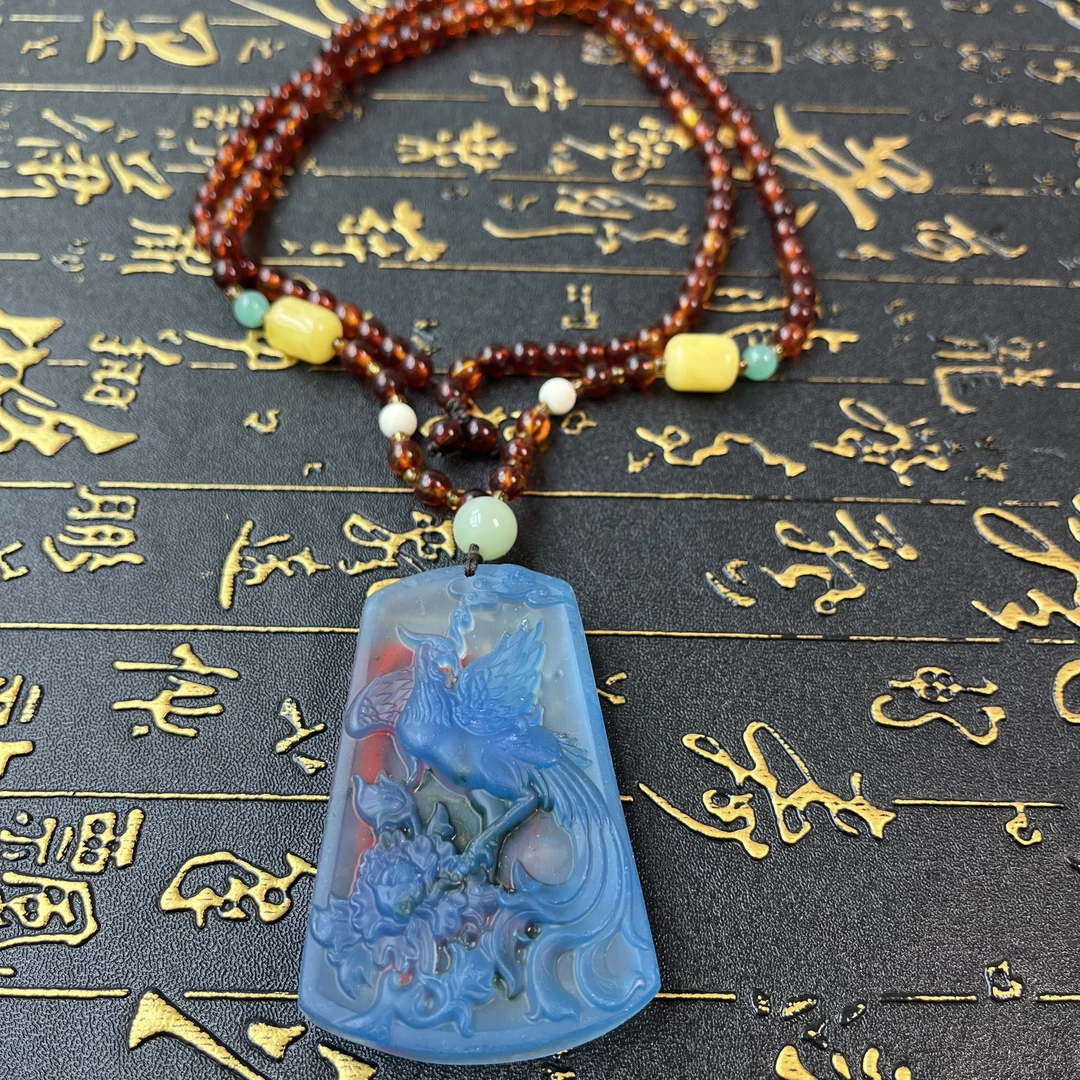 福源 A060精美时尚简约手工情侣款民族风素圈吊坠