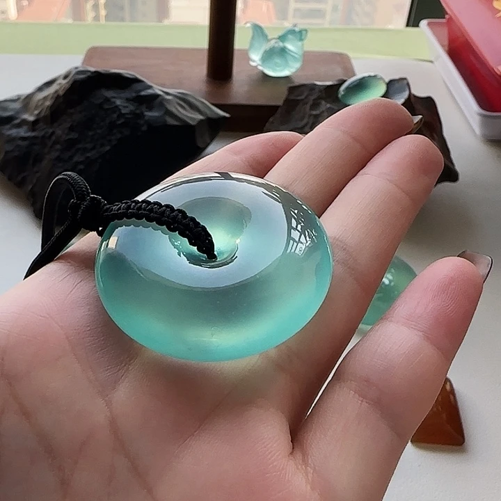 岫玉未镶嵌吊坠(不含链)