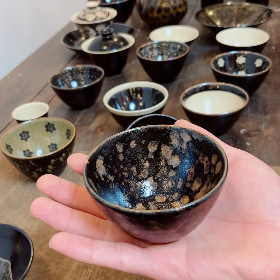 茶盏十***?吉州窑柴窑杯