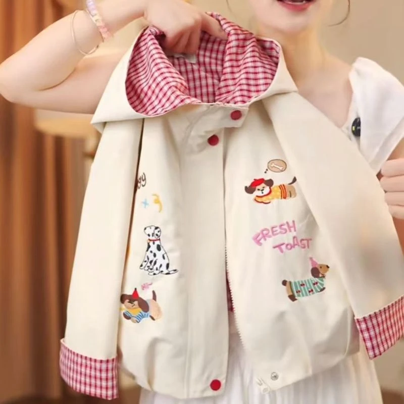 女童春装外套2025新款儿童时髦洋气网红超好看衣服女孩春季冲锋衣