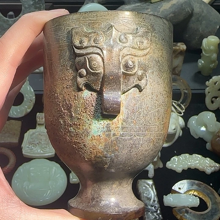 和田玉未镶嵌项圈