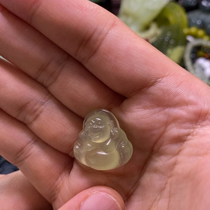 岫玉未镶嵌岫玉颈饰