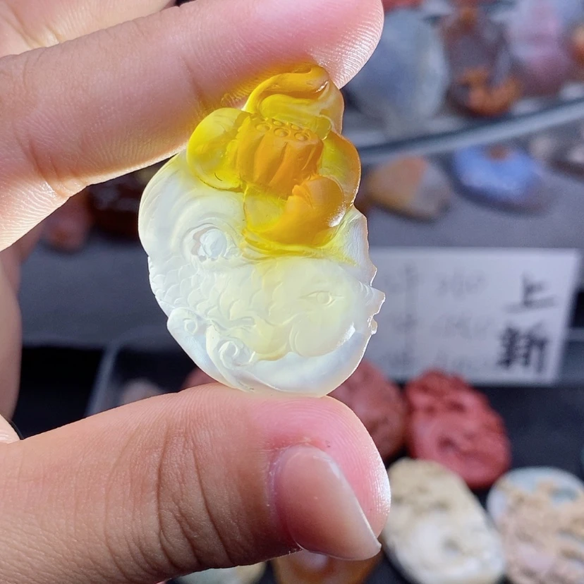 【闪购商品】未镶嵌吊坠定制玛瑙