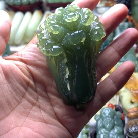 养****未镶嵌蛇纹石玉岫玉手把件