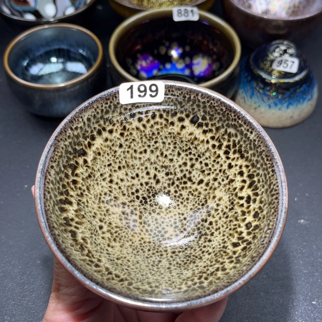 茶盏199 建盏单盏放大漏………