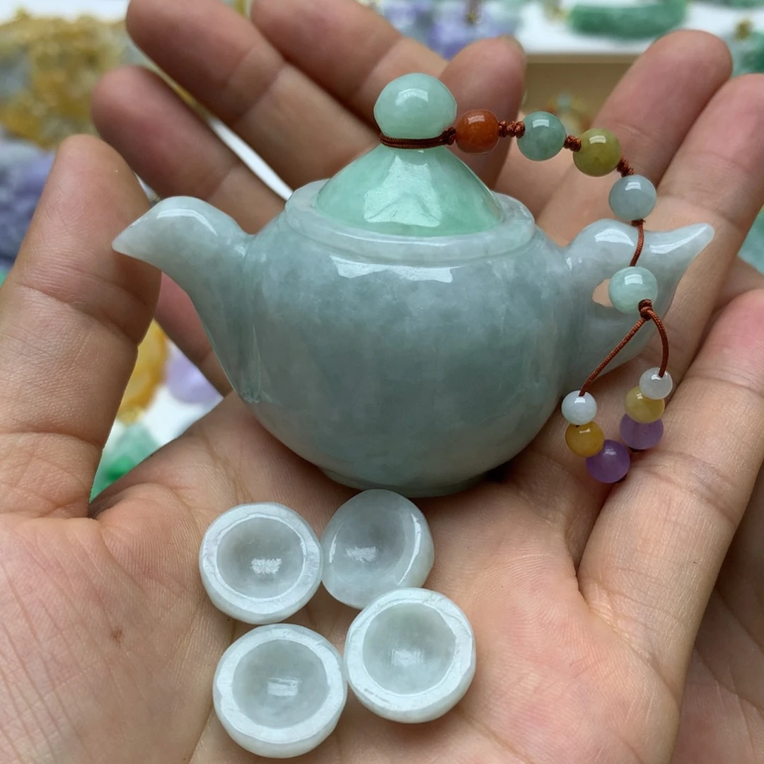 翡翠未镶嵌颈饰永翡翠