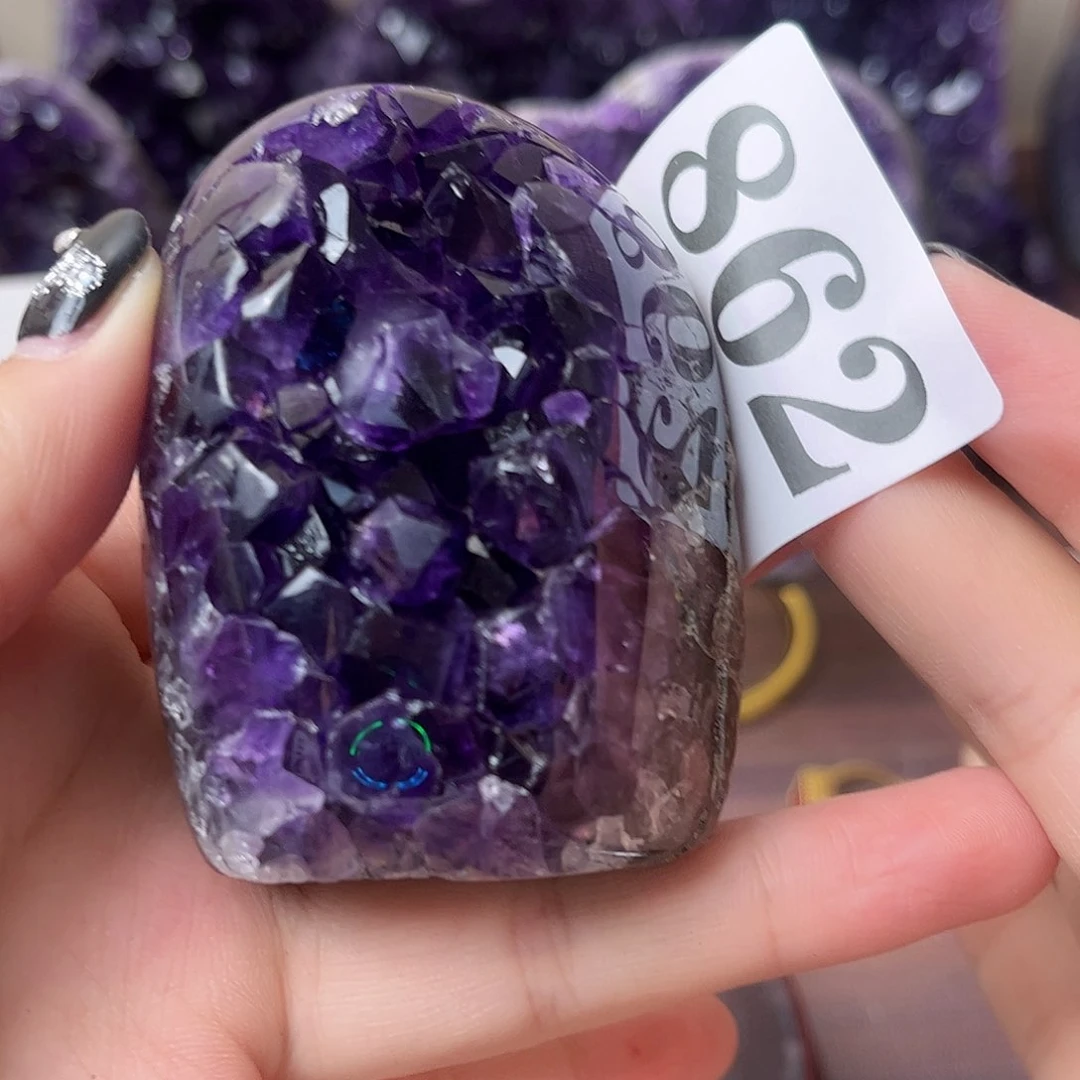 未镶嵌摆件紫晶