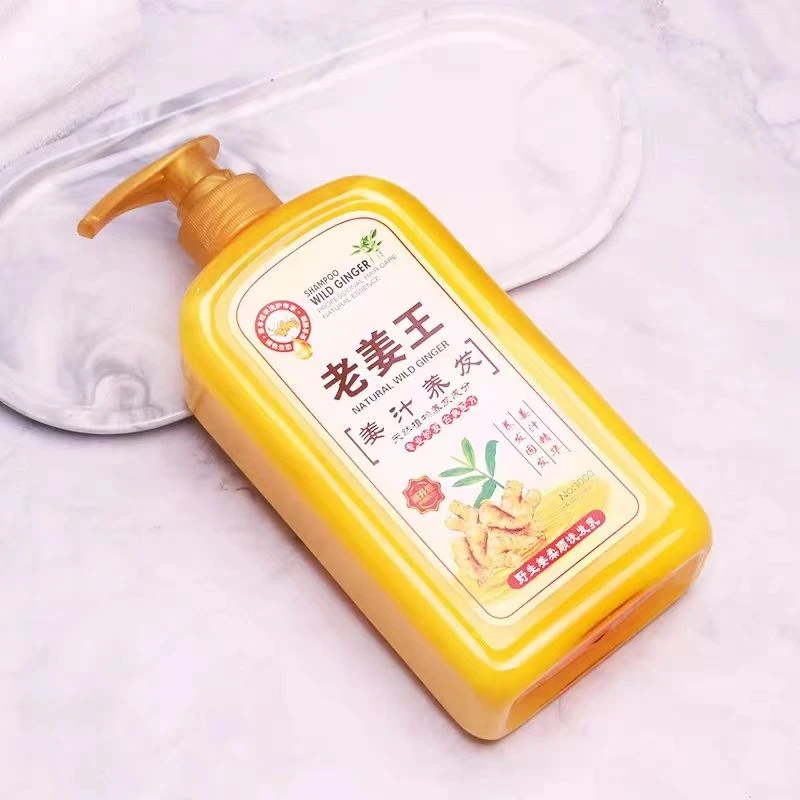 老姜王伴柔800ml生姜汁洗发水露无硅油油柔顺l强发发根滋润去屑