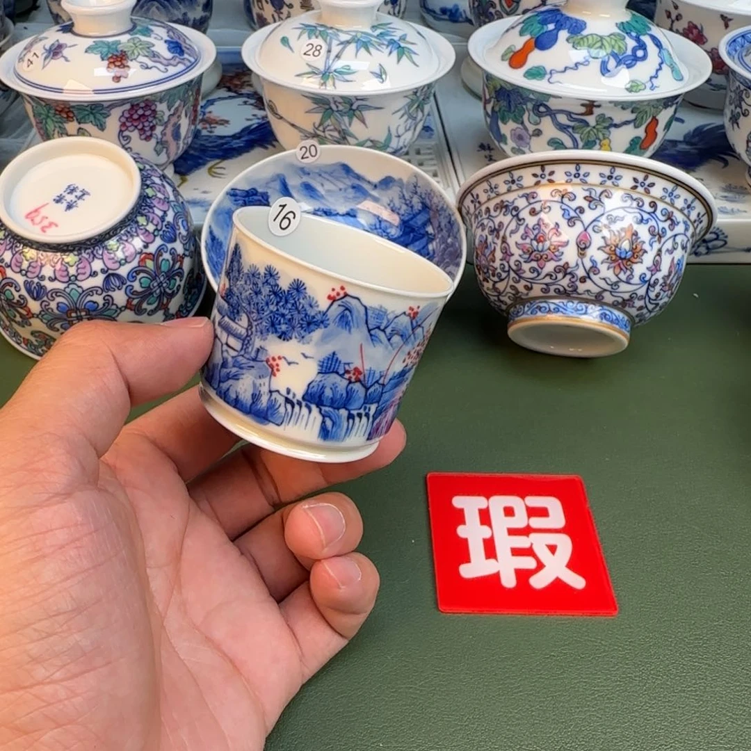 纯手工纯手绘茶具16