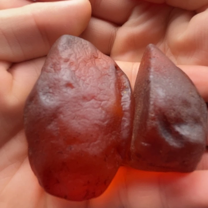 定制琥珀未镶嵌带**身纯天然蜜蜡吊坠