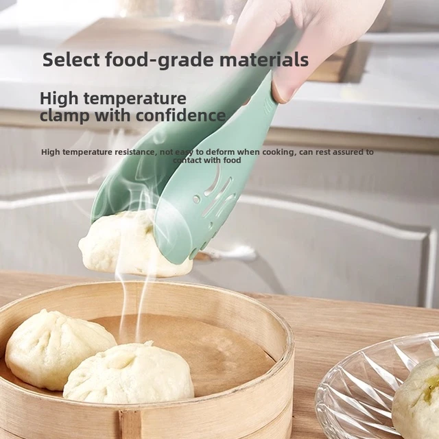 多功能食品夹厨房三合一塑料食品夹家用面条夹零食夹烧烤