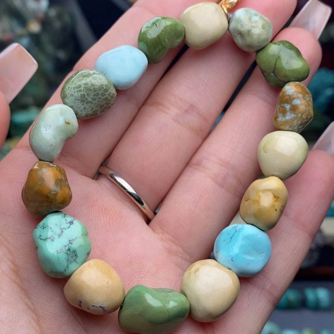 未镶嵌绿松石珠宝奇石