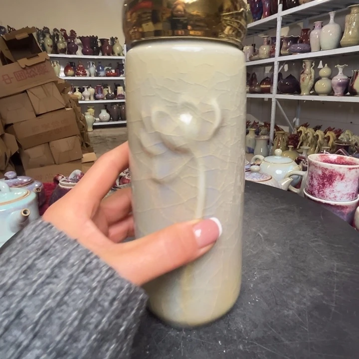 牛家钧窑牛自恒老师钧瓷杯